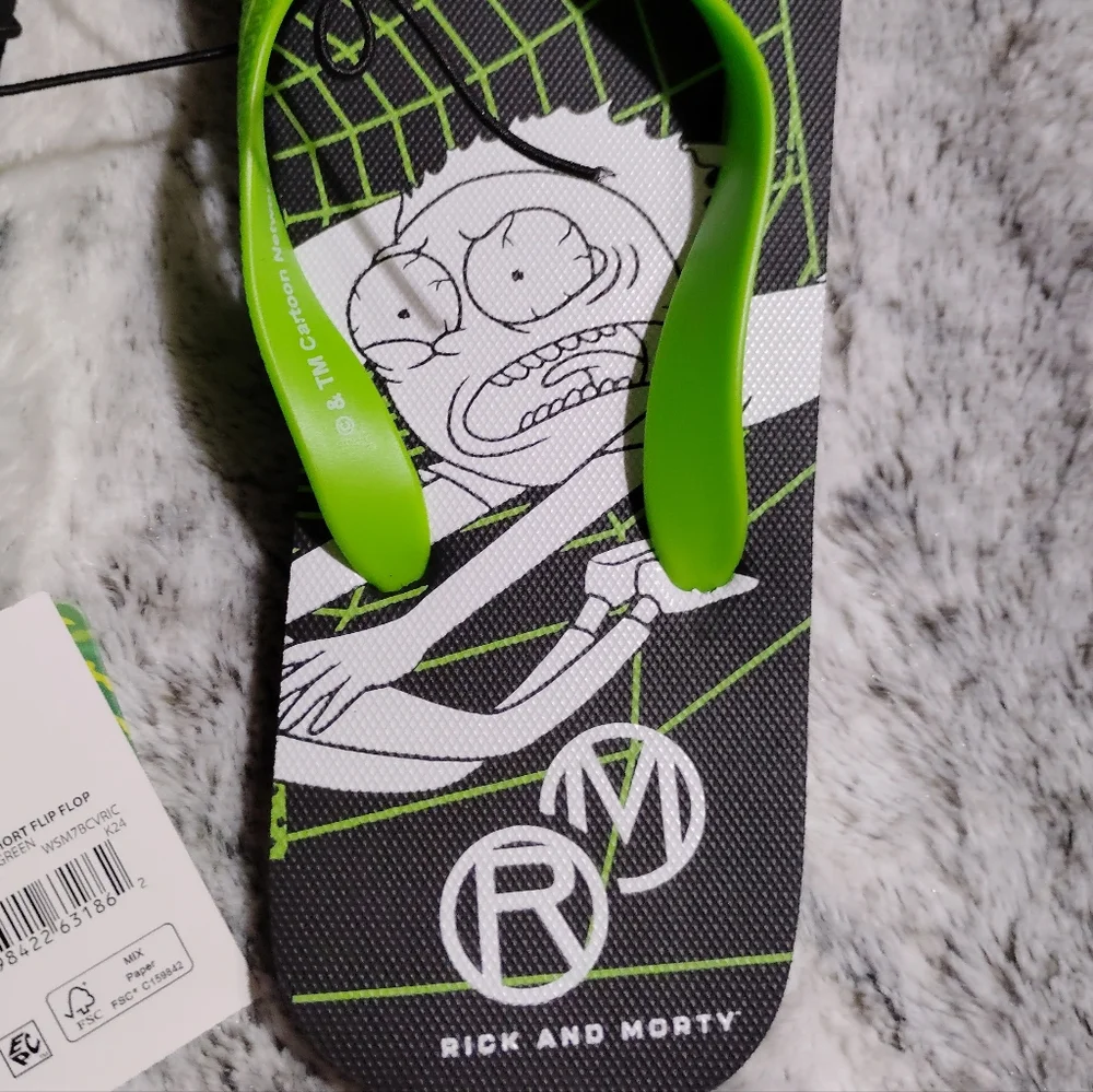 Rick & Morty Men's Flip-Flops